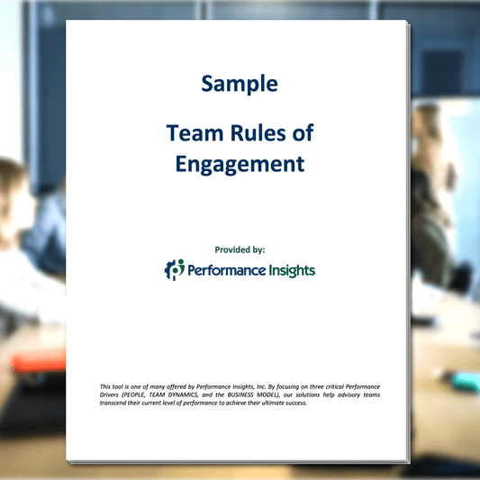 Sample Team Rules of Engagement